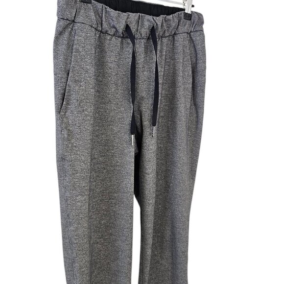 Lululemon Womerns On The Fly Pant 28" Heathered Grey Black, Luxtreme, Size 4 - Picture 9 of 10